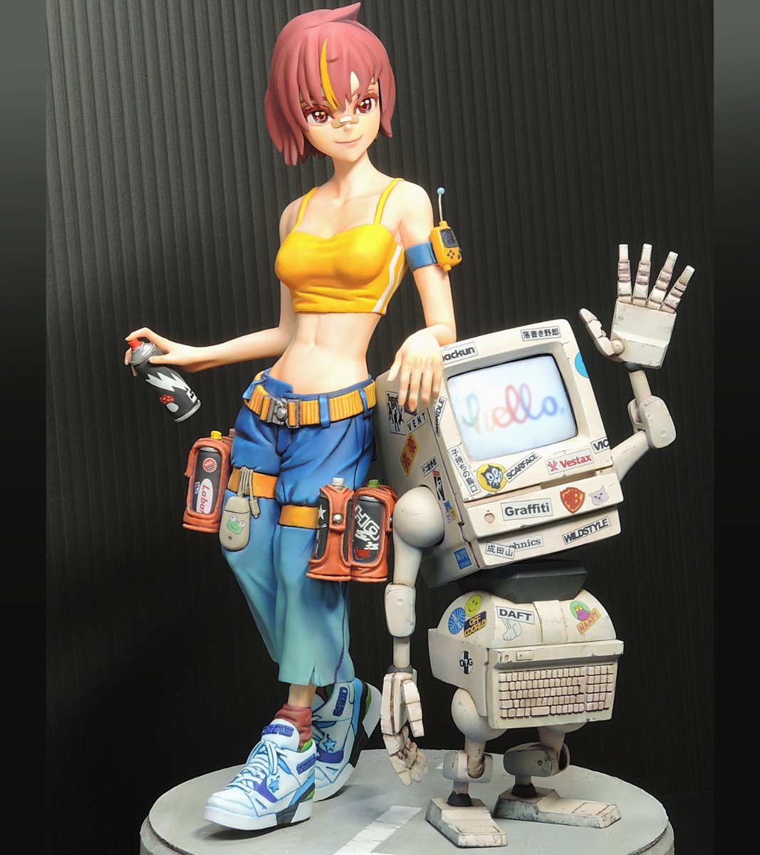 satowryou's tweet photo. 【Arakawa Models】2025冬ワンフェスで以下の販売を行います！
卓番：5-26-07 

★新作
【CAT DINER】 ￥7,000
■従来品
【KEI AND MACKUN】￥17,000（会場特別価格）
【B-GIRL MIA】 ￥12,000
【1/12 Mackun】 ￥2,000
◆小物
【DECAL＆STICKER】 ￥500

お待ちしております～
#WF2025冬 
#WF2025ｗ https://t.co/6rYEO2VeKo
