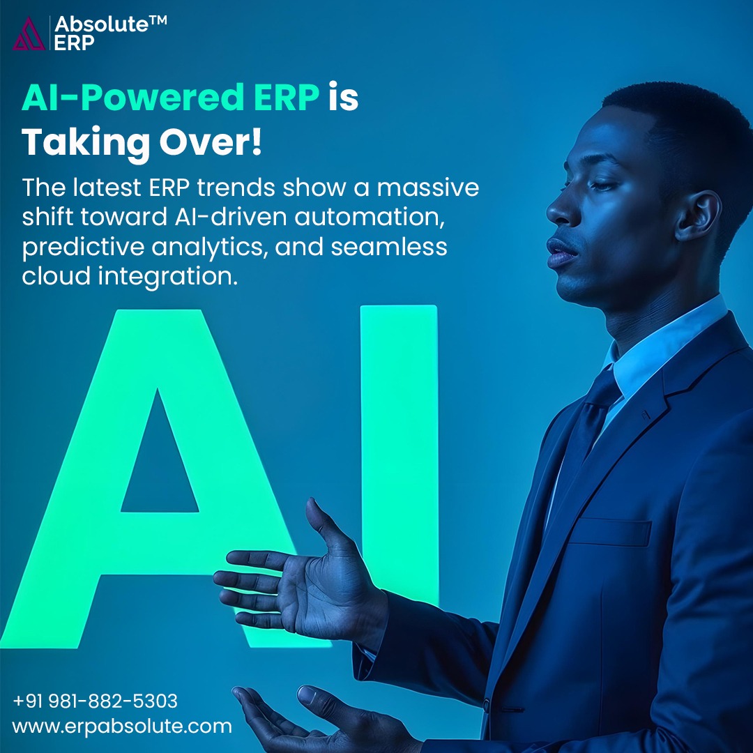 absolute_erp's tweet photo. Businesses🧑‍💻 are embracing AI-driven automation, predictive analytics, and seamless cloud integration to stay ahead. Are you ready for the shift? 

#AIPoweredERP #ERP #ERPsoftware #ERPsystem #ERPTrendingNews #ERPtrends #Businesses #cloudbasederp #absoluteerp #Aidrivenerpsolutions #ERPsolutions #ai #manufacturingindustry #manufacturingerp  #AIbasederp #manufacturingerpsoftware #aipoweredmanufacturing #ERPapplication #ERP #manufacturingprocesses #AIpoweredERP #manufacturingsoftware #besterperp #cloudbasederp #ERPsolutions