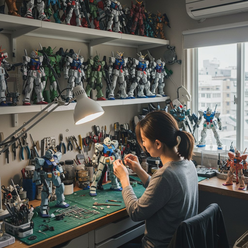 ガンダム制作中！！