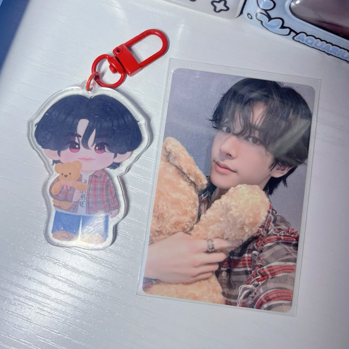 reivenwon's tweet image. ( 💌 ) #loveikeu #fromcyhs ❜

— #reiveuys ⦂ helloo @ikeustudio &amp;amp; @cyhscart, jake teddy keyring arrived safely today, thank you so much for the smooth transaction, ikeu so cute 🥹🧸.ᐟ