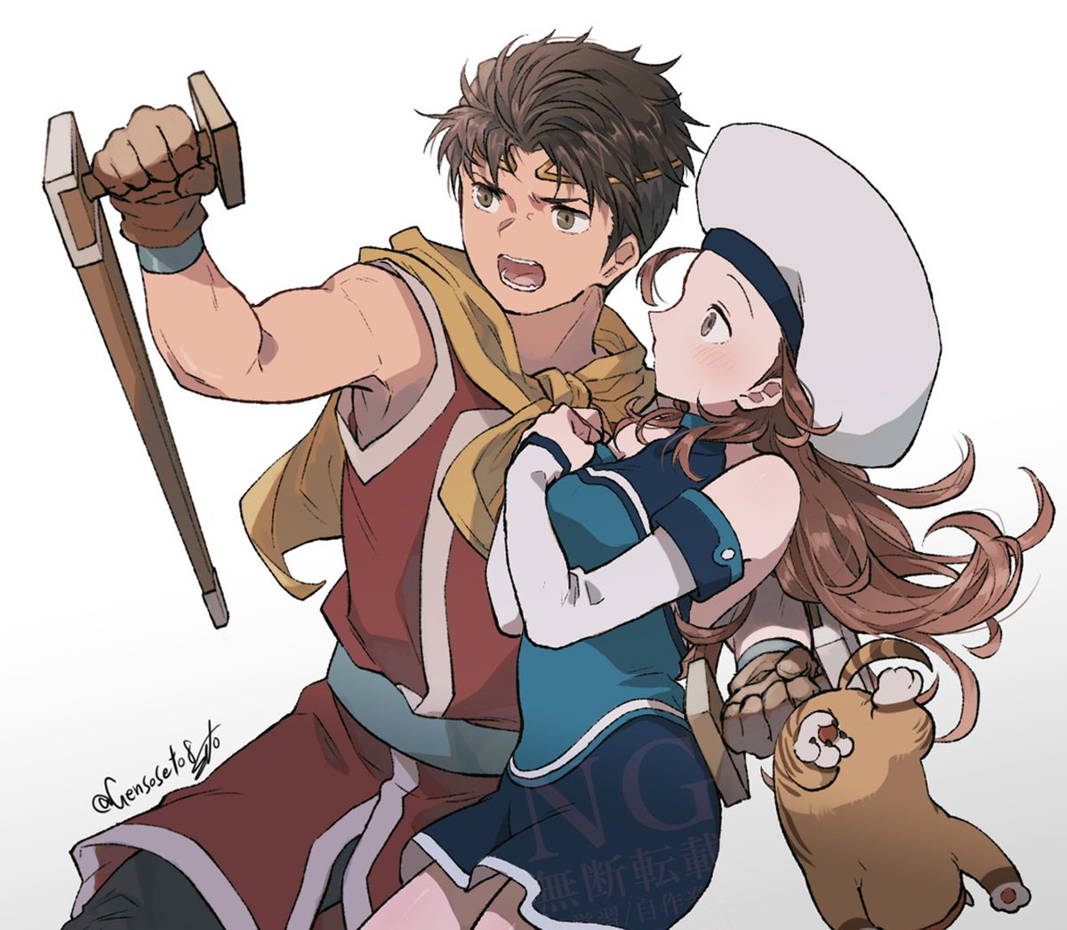 まさに盾のように仲間を守りながら雄々しく戦う2主が見たい