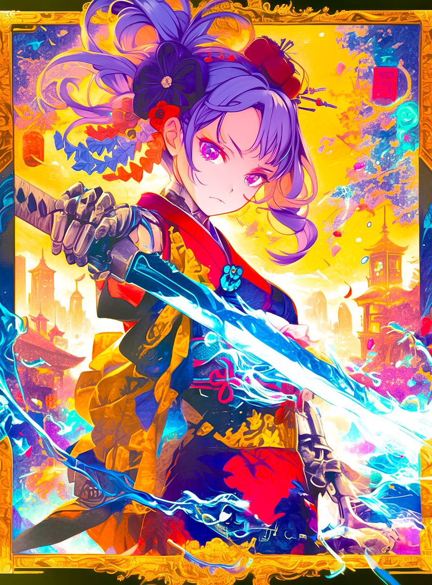 Akkyman2's tweet photo. Trading card-style works appear✨
YAIVA⚔️TC
Coming soon🌈
#NFTs #AIart #SwordGirl
#Japan #Japananimation #Ninja
#YAIVA #YAIVATC
⬇️✅ https://t.co/XTQNaL8Ufc YAIVA 🔗✅⬇️
https://t.co/Re6nKWbYqU https://t.co/EYefh8a4qQ