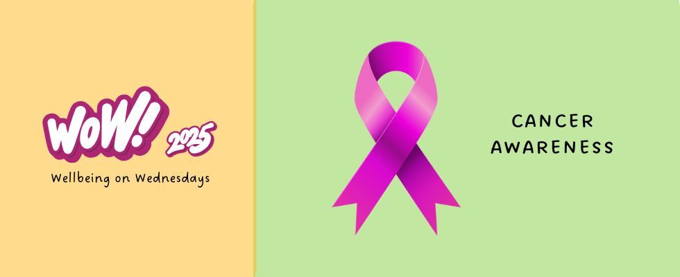 Today is World Cancer Day - a day to raise awareness of cancer &amp; to encourage its prevention, detection, &amp; treatment. Our Feb WOW session topic is cancer awareness, hosted by our Cancer Services team. Join us tomorrow via Teams at 12:30pm-1:00pm. Search 'WOW' on the Hub for info