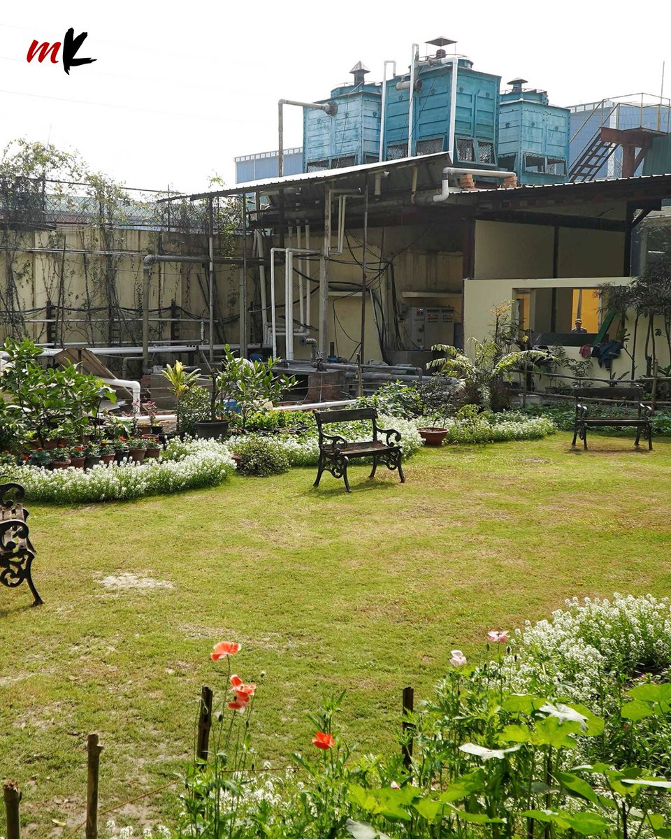 TT_My_Kolkata's tweet photo. Two decades ago, Jalan Industrial Complex was a stretch that many would call ‘barren concrete’, with 500 factory units. Today, it stands transformed with over 10,000 trees.
🔗https://t.co/tNgULfcuae
#JalanIndustrialComplex #GreenComplex #WestBengal #Kolkata #MyKolkata https://t.co/3UQgcfkHEt