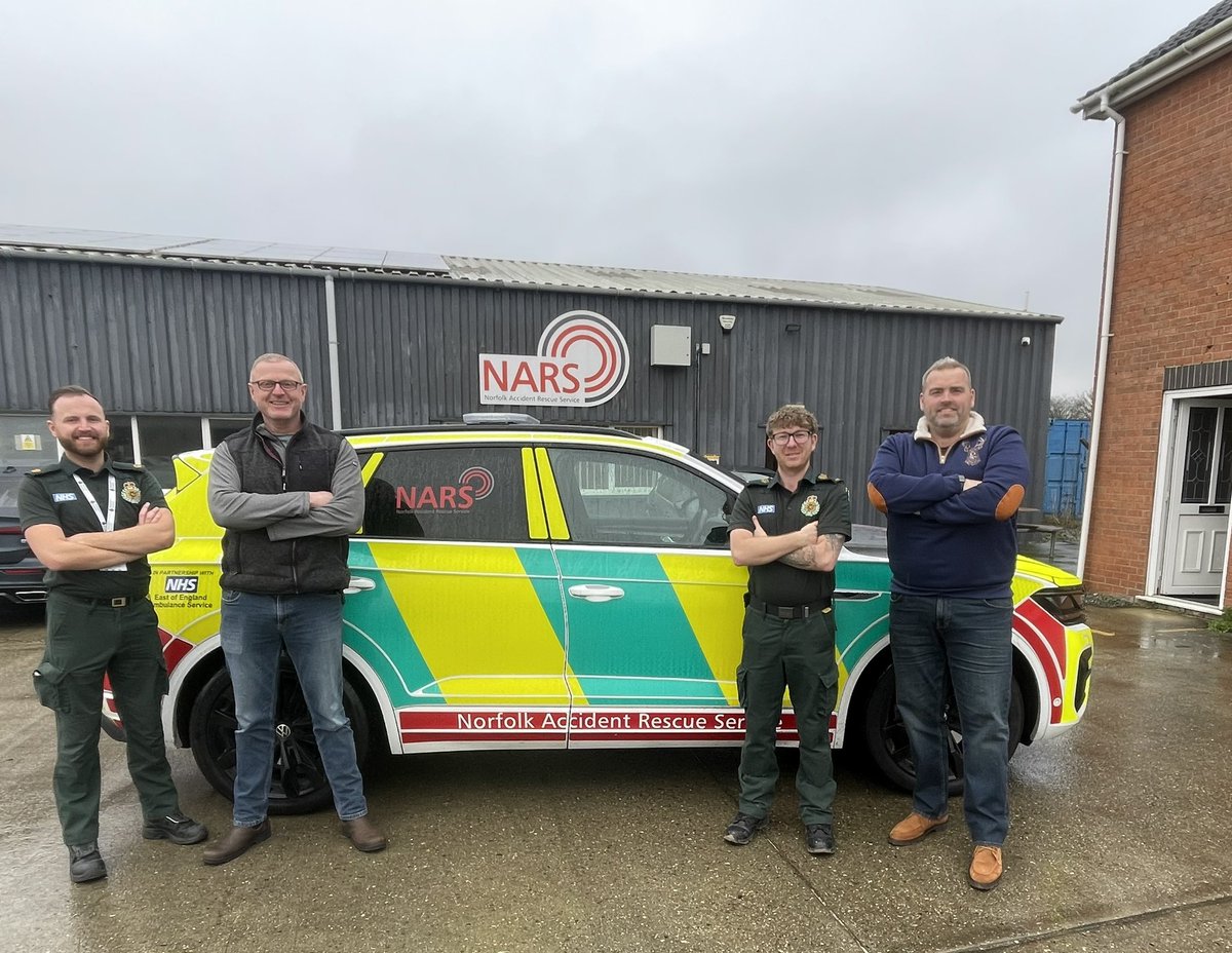 Norfolk Accident Rescue Service (NARS) tweet media