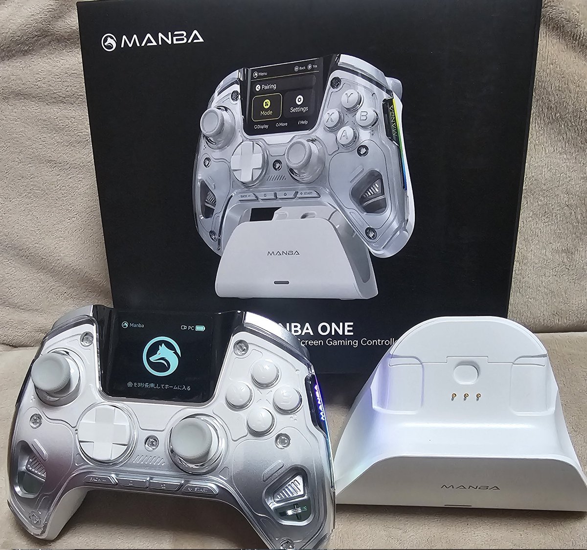 lain__15's tweet photo. #MANBA #MANBAONE
#モンハン準備中
モンハン用にコントローラーを新調
アマゾンセールで8000円ちょっと
コントローラー中央に液晶があって現在の設定が見られるのがいい感じですね https://t.co/J1mL6681I6