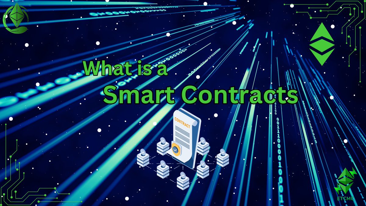 🧵1/10 What is a Smart Contract?
A smart contract is a self-executing program stored on the blockchain. It automatically enforces agreements when certain conditions are met—no middlemen, no trust issues. 🧑‍⚖️📜