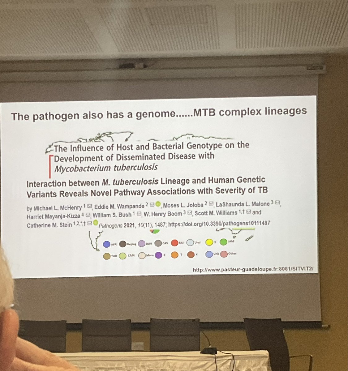 Cathy Stein (@steingenepilab) on Twitter photo Very cool to see Prof Melanie Newport cite my work with <a href="/scottmwilliams9/">Scott Williams</a> and <a href="/M_L_McHenry/">Michael McHenry</a>, along with other work with Courtney Montgomery, at #AFSHG2025 <a href="/AfSHG_Genetics/">African Society of Human Genetics</a> Very cool to see Prof Melanie Newport cite my work with <a href="/scottmwilliams9/">Scott Williams</a> and <a href="/M_L_McHenry/">Michael McHenry</a>, along with other work with Courtney Montgomery, at #AFSHG2025 <a href="/AfSHG_Genetics/">African Society of Human Genetics</a>