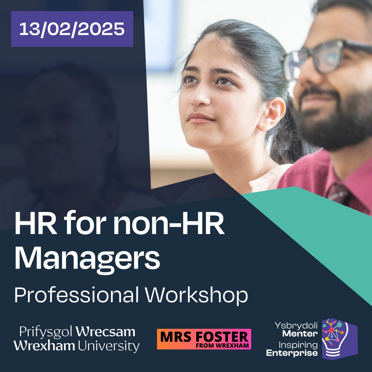 🚀 Boost Your People Management Skills! 🚀 Join our intensive HR workshop at Wrexham University, designed for managers new to HR or considering a career shift into the field. 👉 Book your spot now: loom.ly/xNpPaa8

#HRWorkshop #LeadershipDevelopment #WrexhamEvents