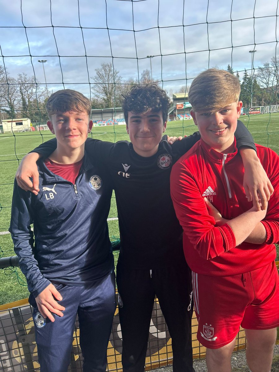 The lad at the Welsh Schoolboys’ trial day yesterday representing Wrexham Schools. All good experience against some very good lads ⚽️💪🏼