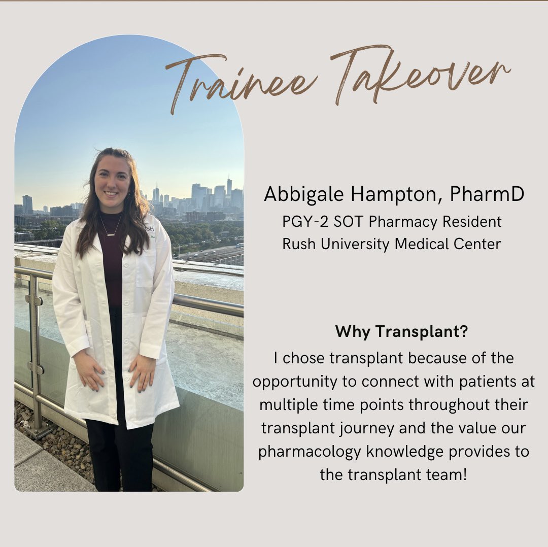 Its American Heart Month🫀and time for another #traineetakeover! Introducing Abbigale Hampton, PharmD! Abbigale is completing her PGY2 residency at Rush University Medical Center in Chicago, Illinois and has a great month of content in store. Welcome to the #txpharm family! 🎉