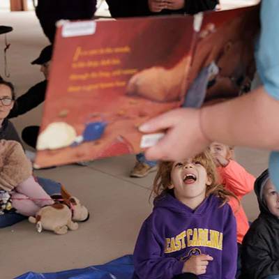joynerlibrary's tweet image. Step into a story! Take a stroll through our new StoryWalk and let the pages come to life as you walk. Perfect for a little adventure and some fresh air! #StoryTimeOnTheGo

Stay tuned for more fun programming coming your way!