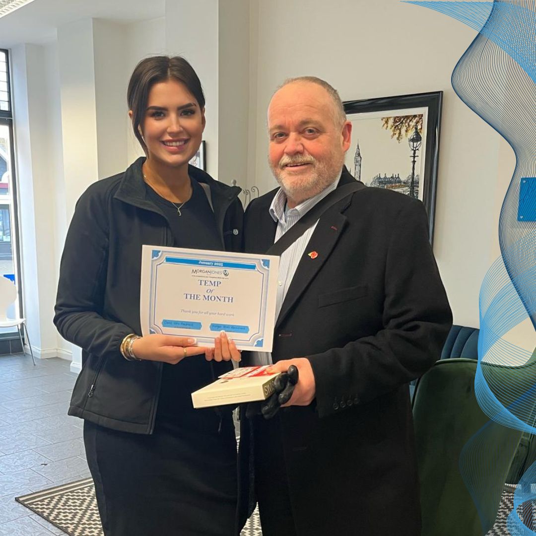 MorganJonesRec's tweet image. We’re thrilled to announce that David has been awarded Temp of the Month!

David has been an absolute superstar—reliable, hardworking, and always going the extra mile. 

A huge thank you for all your hard work, David—you truly deserve this recognition!

#Tempofthemonth #tempwork