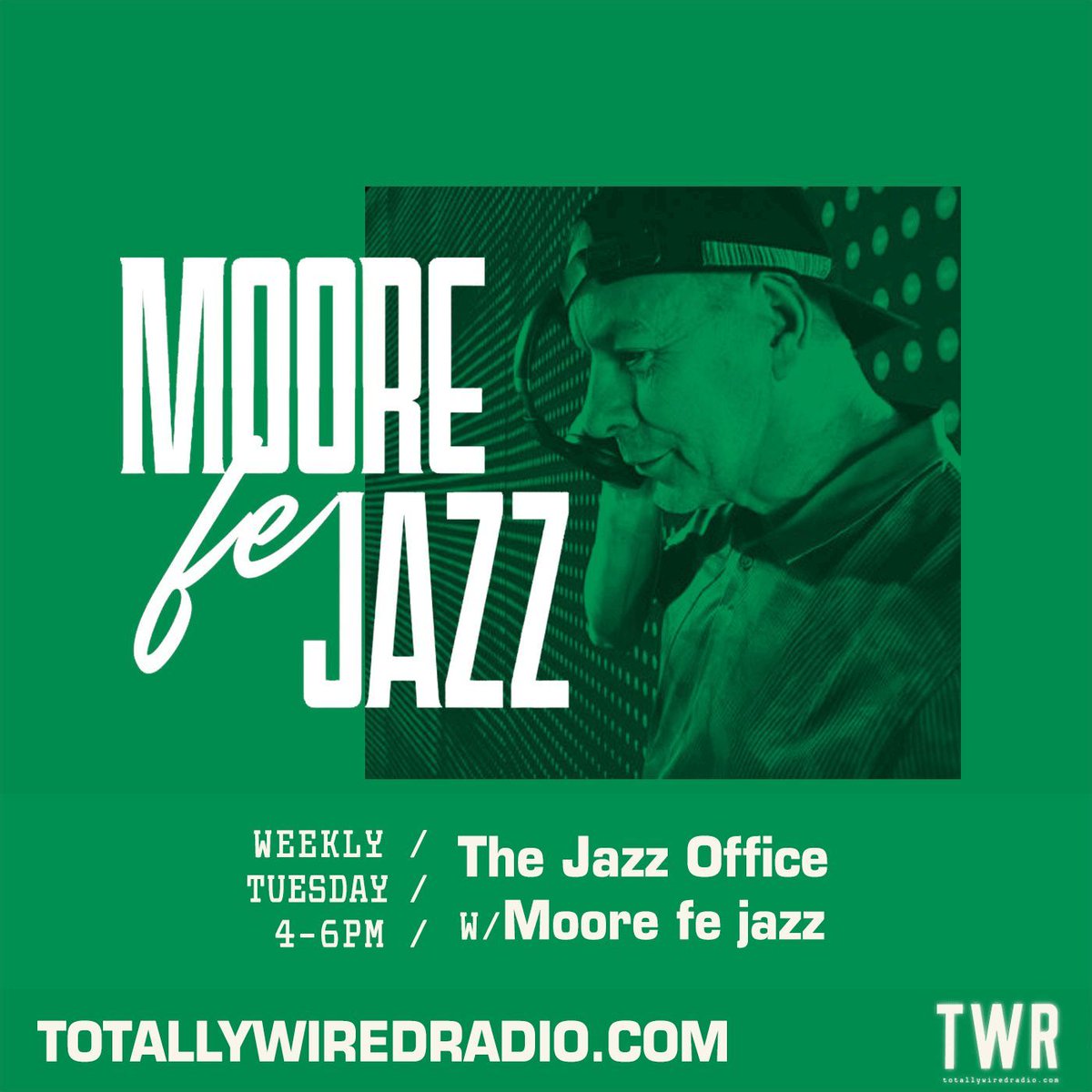 TotallyWiredRAD's tweet photo. The Jazz Office w/ Moore fe jazz #startingsoon on #TotallyWiredRadio Listen @ Link in bio.
-
#MusicIsLife #London
-
#JazzHouse #Ampiano #JazzDub #NuJazz #JazzDubStep https://t.co/ZjffawHAOy