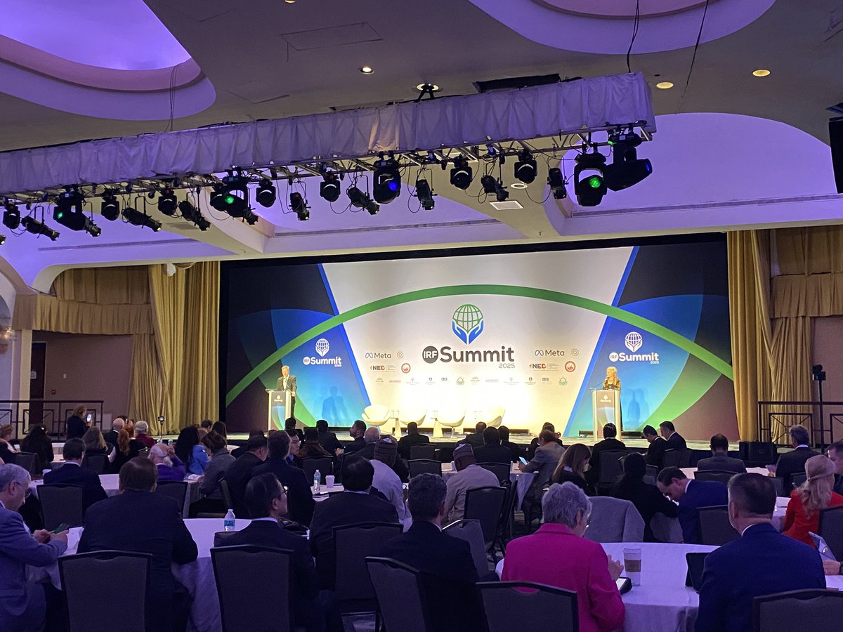 Session 1 of the #IRFSummit2025 kicking off in #WashingtonDC, with <a href="/SamuelBrownback/">Sam Brownback</a> and <a href="/LantosSwettK/">Katrina Lantos Swett</a> - His Eminence Archbishop Angaelos <a href="/BishopAngaelos/">Archbishop Angaelos</a> Archbishop of London, Papal Legate and Director of <a href="/Refcemi/">Refcemi</a> The Coptic Orthodox Office for Advocacy and Public Policy attending