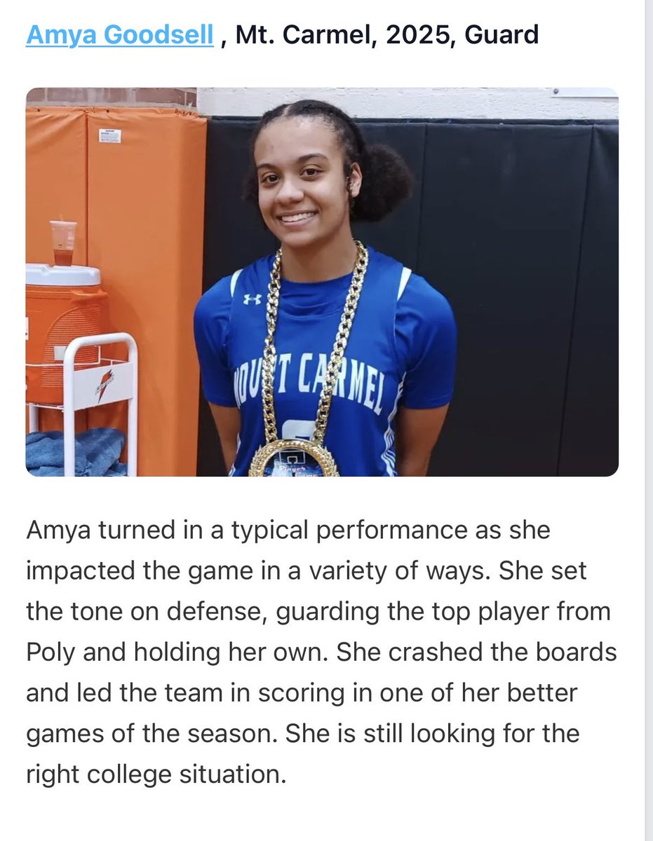 3rd straight year playing in this one. One on the public school side and 2 on the private school side. Thank you <a href="/695HOOPS/">Coach Al</a> and <a href="/PGHMaryland/">Prep Girls Hoops Maryland/DC</a> for always finding time to watch me play!