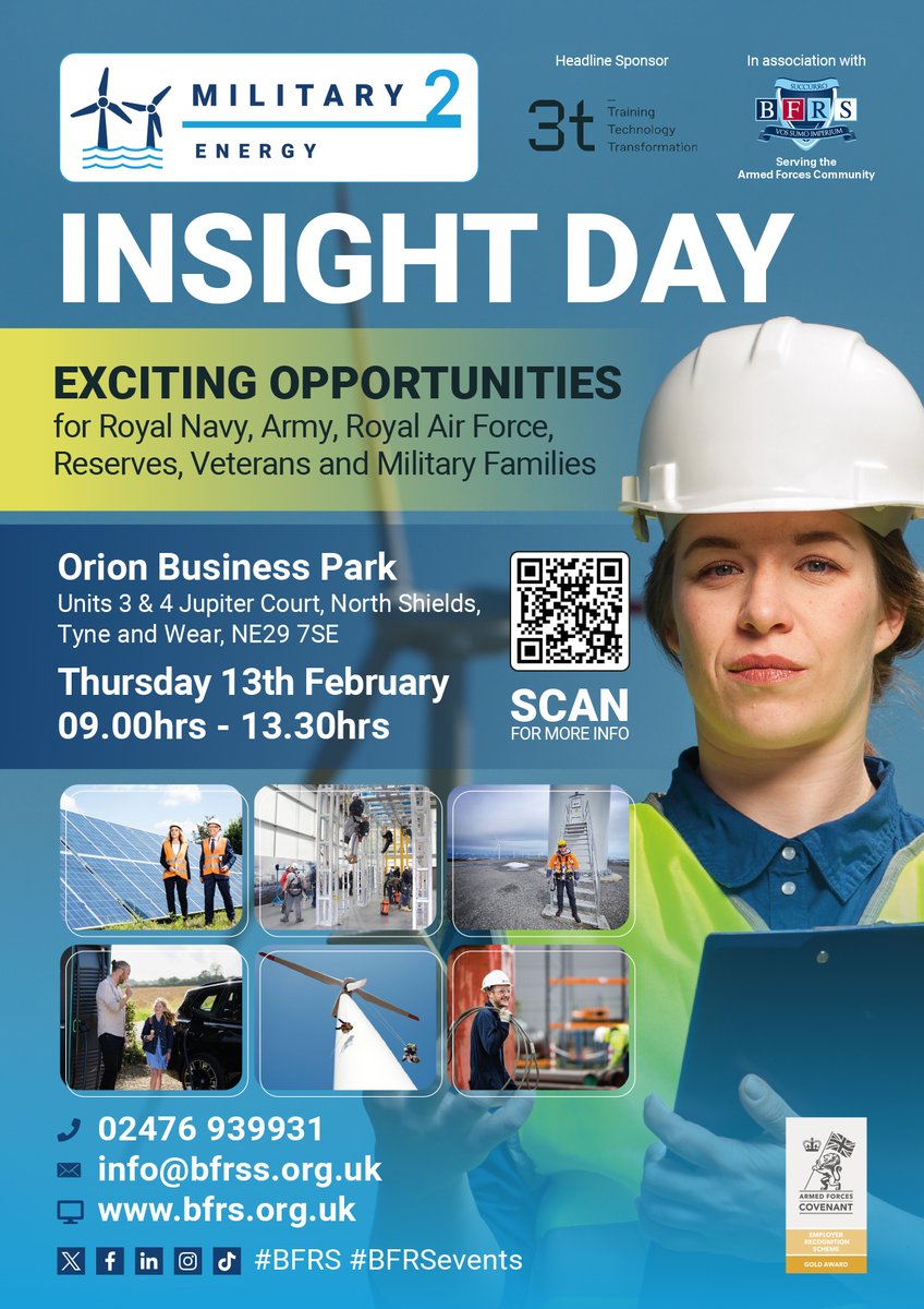 _RobOnTheRoad_'s tweet photo. Interested in joining the Energy Sector, then register to attend the military2Energy Insight Day. You will have the chance to meet with up to 15 companies, tour the 3T Training facilities &amp; attend the QandA session.
https://t.co/fevopuRZjC https://t.co/kYi3IPVsTv