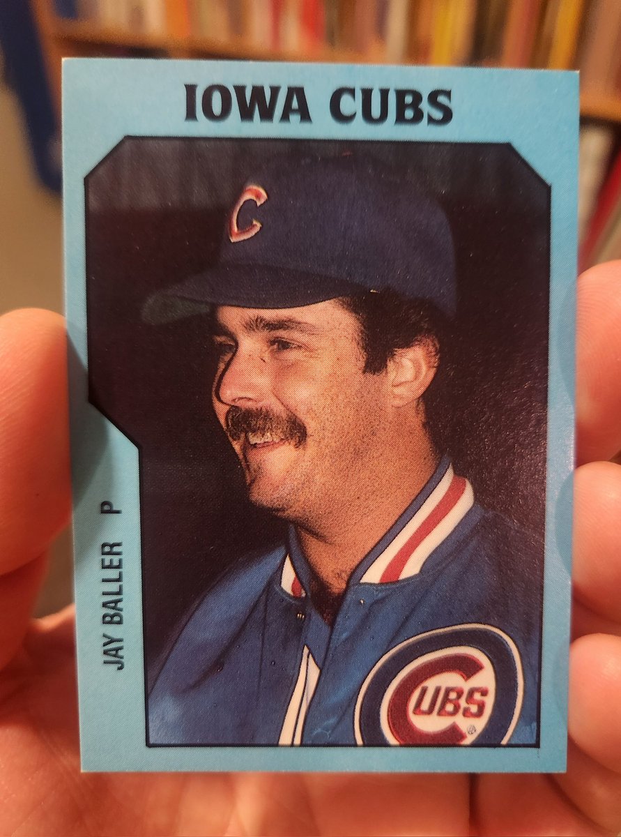 JustinStirewalt's tweet photo. Today's #MiLBCoD is TCMA 1985 @IowaCubs Jay Baller. Career bookended with the Phils. He was a real baller.

#TCMATuesday appreciation post. @AndrewAronstein.

Tell me your favorite story about the player, team, etc. Especially if it's a MiLB memory.

RPs appreciated. https://t.co/5yZuH2N8mG