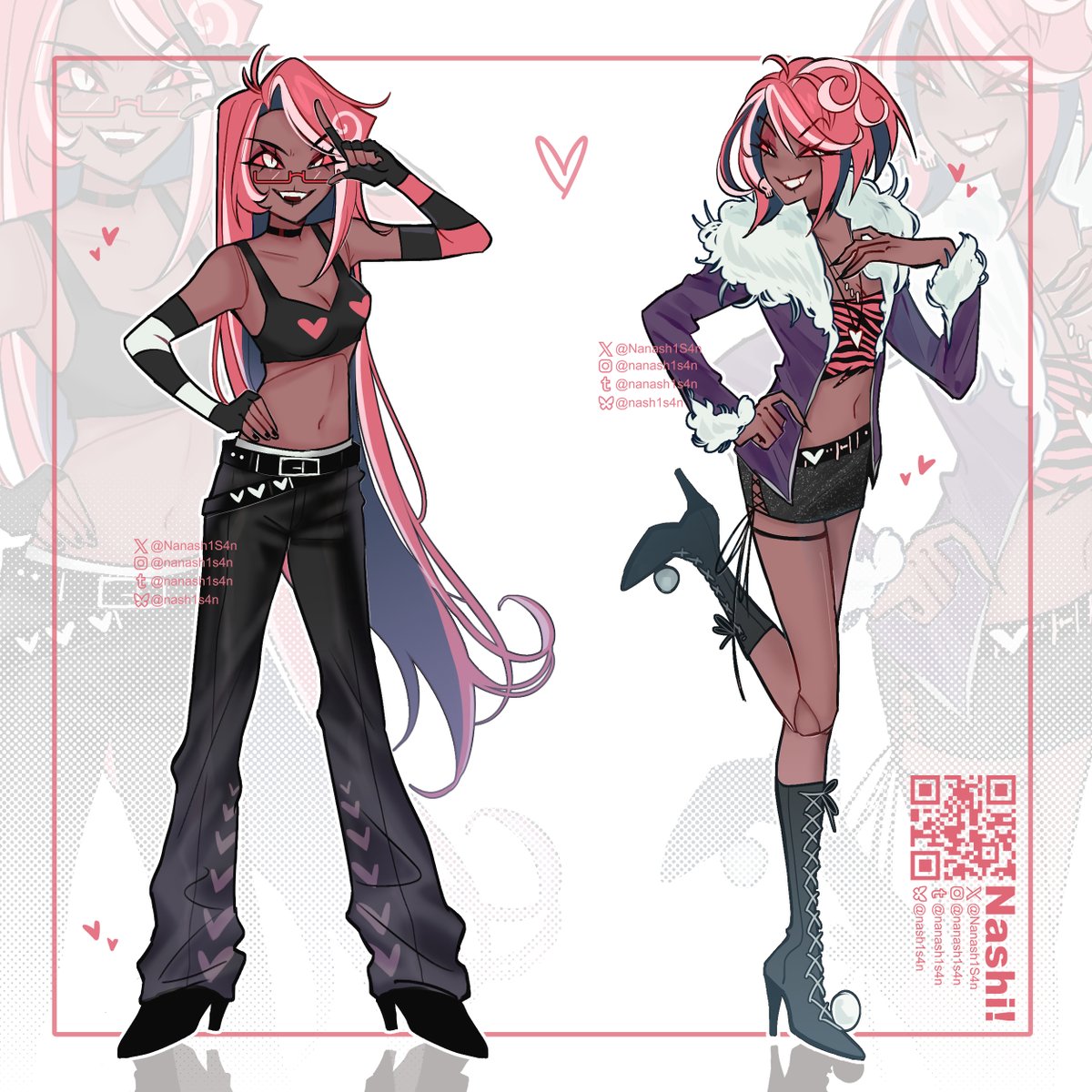 Nanash1S4n's tweet photo. fashion girl💗
#HazbinHotel #HazbinHotelVelvette https://t.co/DulQ342M8X