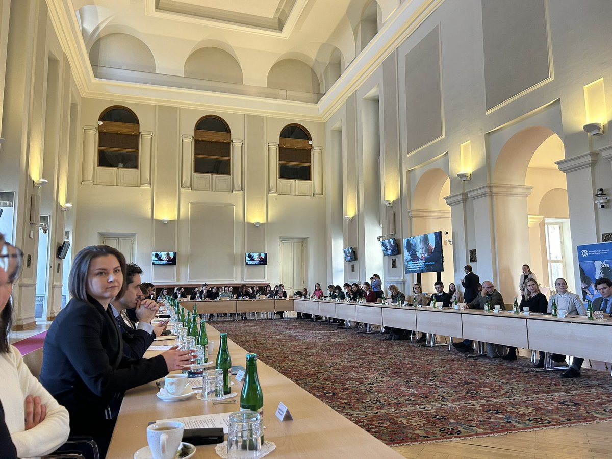 IBrockova's tweet photo. Pleased to be at presentation of 🇨🇿#Ukraine 🇺🇦Refugee Response Plan 2️⃣0️⃣2️⃣5️⃣outlining assistance in: 
🔹#protection 
🔹#education 
🔹#economic inclusion 
🔹public #health &amp; #nutrition 
🔹basic #needs 
🔹#cooperation 
#effectivemultilateralism 🇺🇳
#WHO, #UNICEF, #UNHCR https://t.co/gSItqMsf33