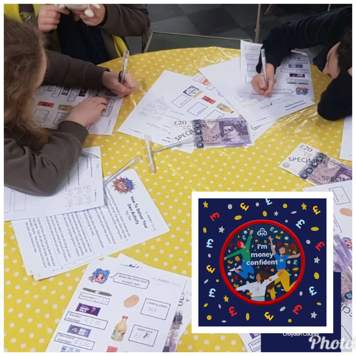 Girlguiding Croydon (@guidingcroydon) on Twitter photo These brownies took part in a money challenge with the help of <a href="/TheMoneyCharity/">The Money Charity</a>
The Brownies got to understand the difference between needs and wants, the cost of everyday items and how to prioritise when faced with a budget.
#brownies #skillsforlife #MoneyConfident These brownies took part in a money challenge with the help of <a href="/TheMoneyCharity/">The Money Charity</a>
The Brownies got to understand the difference between needs and wants, the cost of everyday items and how to prioritise when faced with a budget.
#brownies #skillsforlife #MoneyConfident