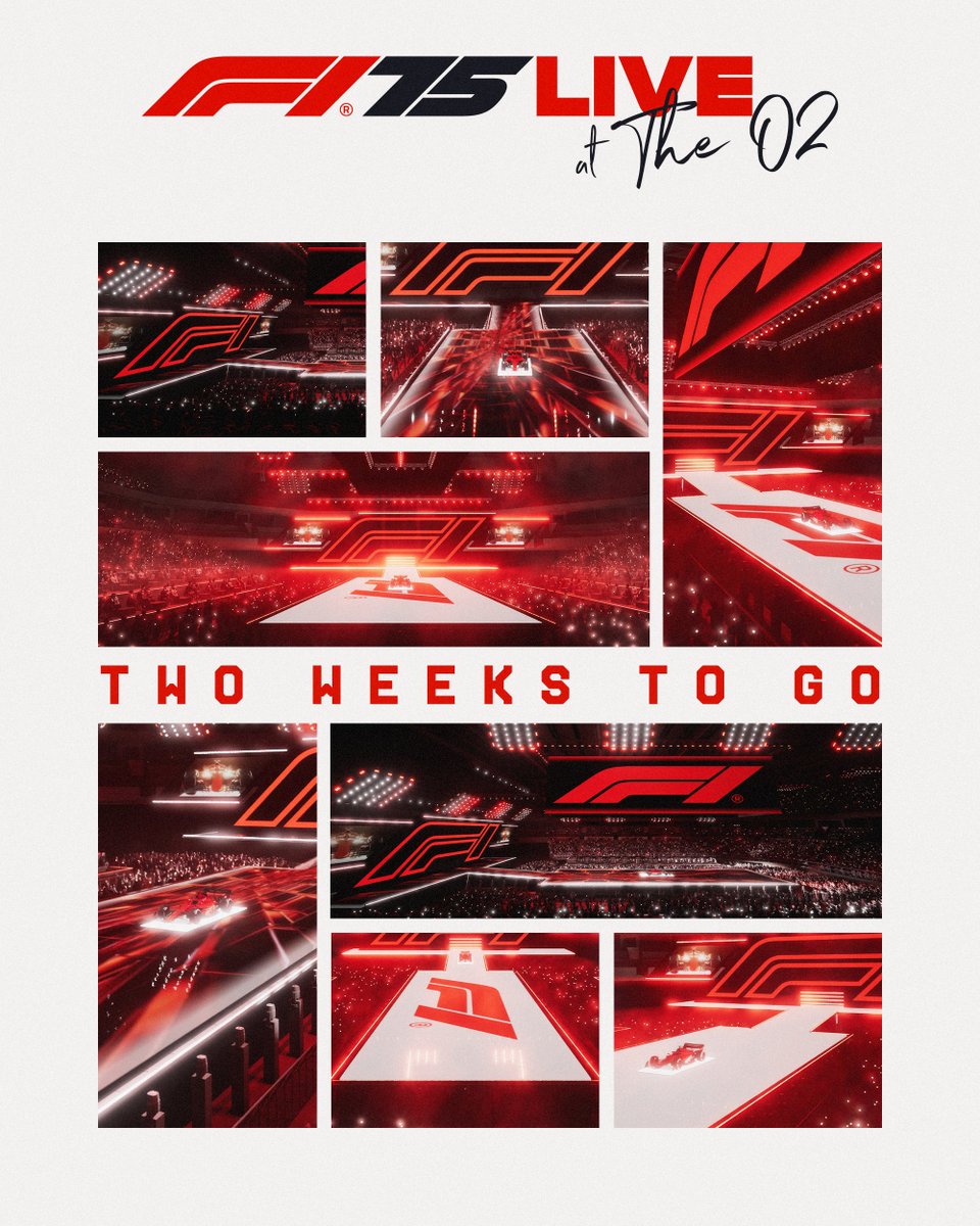 F1's tweet photo. It's getting closer... 🤩

Kicking off our 75th anniversary season in style! 🪩

#F1 https://t.co/P2biUFALMa
