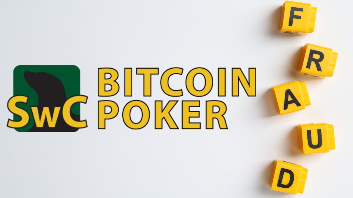 🗣Warning #SWCPoker is a SCAM🚨

I won on <a href="/SwCPoker/">SwC Poker</a>, and they froze/ban &amp; stole my $BTC without providing any evidence

 "Decentralized" #CryptoPoker, where decentralization means freezing funds &amp; ban when you speak the truth🤡

If you win too much, expect ban &amp; zero transparency