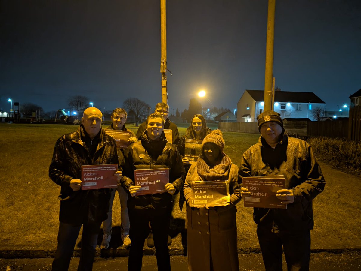 abenaopp's tweet image. Great to be in Kirkintilloch campaigning for @LabourAidan!

Aidan will be a strong local champion on East Dunbartonshire Council, supporting @ScottishLabour policies to fund public services &amp;amp; rebuild communities.

If you live local, make sure to vote on Thursday 13 February!🌹