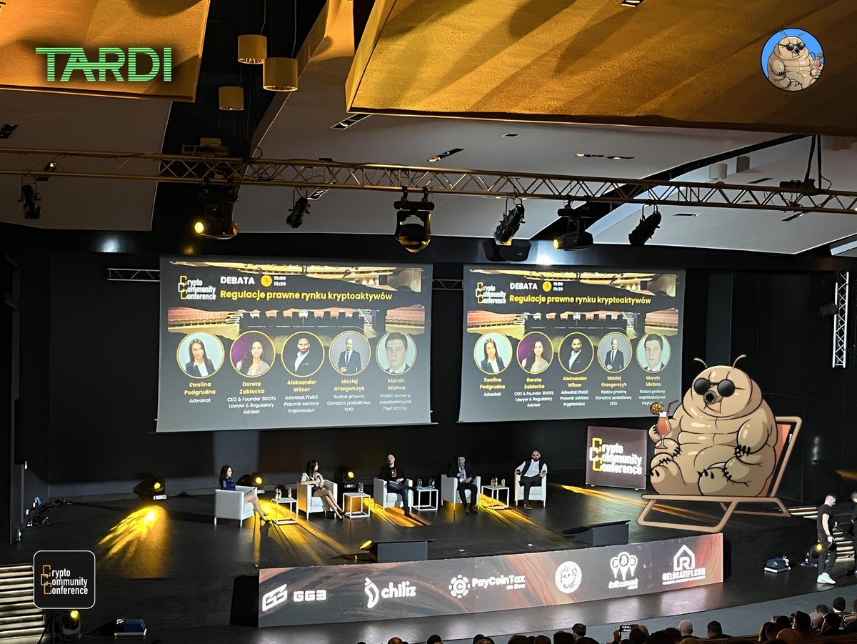 gogenjack's tweet photo. 🎊 Weekend Vibes at  Crypto Community Conference @cryptoeventpl🎊

As I mentioned in my previous posts, last weekend I had an amazing opportunity to attend the #CryptoEventPL in Łódź, Poland - a place where blockchain experts, project teams, consultants, influencers, and crypto enthusiasts gathered to discuss the future of #Web3

And guess who I ran into? Yes, our legendary @Tardionmoon 🤩He was just chilling, having a blast, and - of course - spreading those $TARDI 🍹vibes😎

But here’s the real alpha or not 🙃: TARDI introduced me to @Chriss_MEXC (Business Development Europe @MEXC_Official), where $TARDI is now in the community recommendation zone! 🚀 Maybe they’ve already talked about a potential partnership… or maybe they just discussed the best pizza toppings. Who knows? 👀🍕

Oh, and #TARDI also took the time to thank the organizers for the amazing event and even suggested focusing on projects in the @SuiNetwork next time - because, let’s be realistic, SUI is the next @solana! 💥 And mark my words, soon no crypto event will be complete without TARDI - the best meme coin on #SUI and beyond! 🏆🐻
