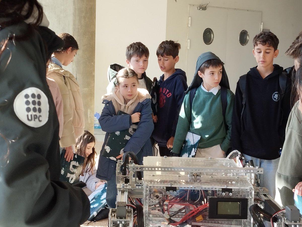 EEBE (@eebe_upc) on Twitter photo 100 alumnes de les escoles Grèvol i Franciscanes de Poblenou i Vilassar han conegut el treball de les associacions d'estudiants de l'EEBE a la jornada Let's Go Engineering, programa de foment de vocacions STEM a primària d'<a href="/SchneiderES/">SchneiderElectric ES</a>, partner del programa Connexia de <a href="/la_UPC/">Universitat Politècnica de Catalunya (UPC)</a> 100 alumnes de les escoles Grèvol i Franciscanes de Poblenou i Vilassar han conegut el treball de les associacions d'estudiants de l'EEBE a la jornada Let's Go Engineering, programa de foment de vocacions STEM a primària d'<a href="/SchneiderES/">SchneiderElectric ES</a>, partner del programa Connexia de <a href="/la_UPC/">Universitat Politècnica de Catalunya (UPC)</a>