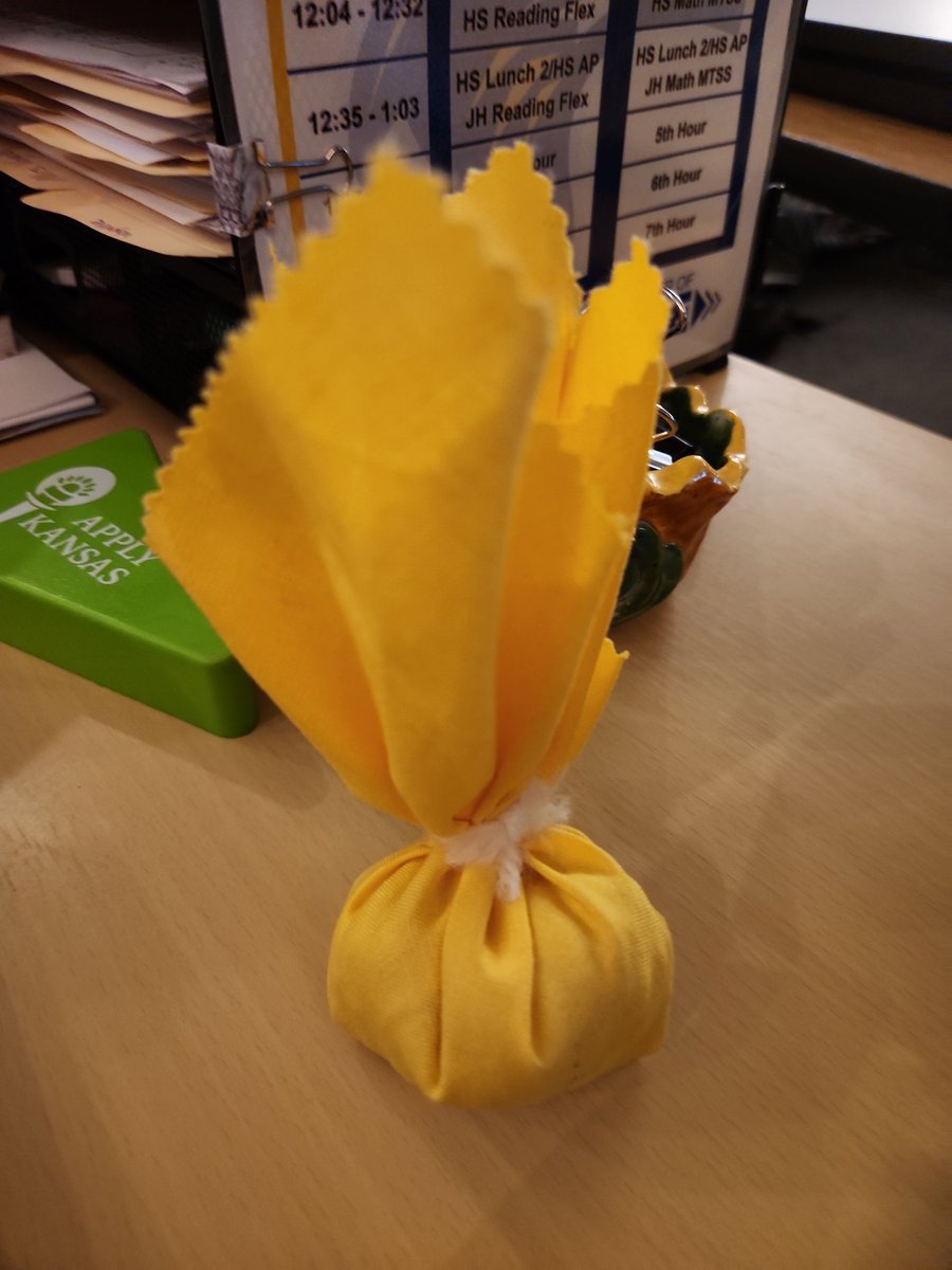 MrsVogele's tweet photo. Probably the best thing I've made my mother make for me. A penalty flag for the classroom. Also not pictured a challenge flag. They fly great...lol. Let the games begin. Using it yesterday was hilarious and the kids knew exactly why it was flying. #maketeachingfun https://t.co/0bVZWa5oWg