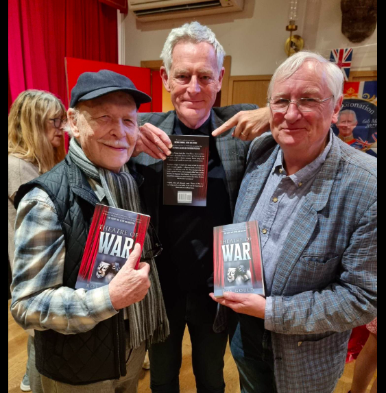 Sleep well, dear Brian Murphy. A brilliant actor and a a very kind, loving man.  It's been a complete joy knowing you, Bri.  RIP my friend xx
 Memories of Murph at my book launch with Michael Simpkins - xxx