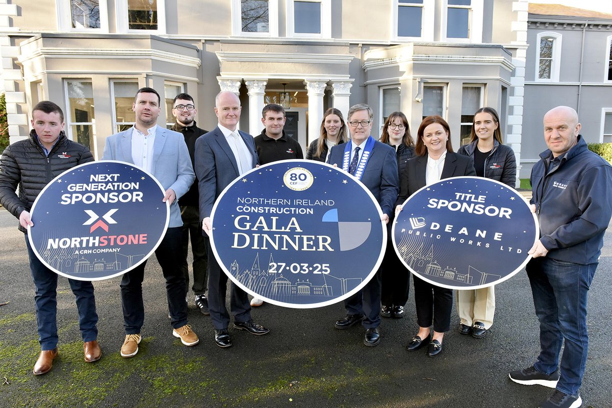 CEFNI1's tweet photo. We can't wait to celebrate 80 years of construction excellence at the upcoming Northern Ireland Construction Gala Dinner, sponsored by @DPWLtd!π· π₯
ποΈ 27 March, 2025
π Titanic Belfast
Tables are filling up fast, so contact TracyW@cefni.co.uk now to book. βοΈ
#CEF80 https://t.co/1SpADVgXWg