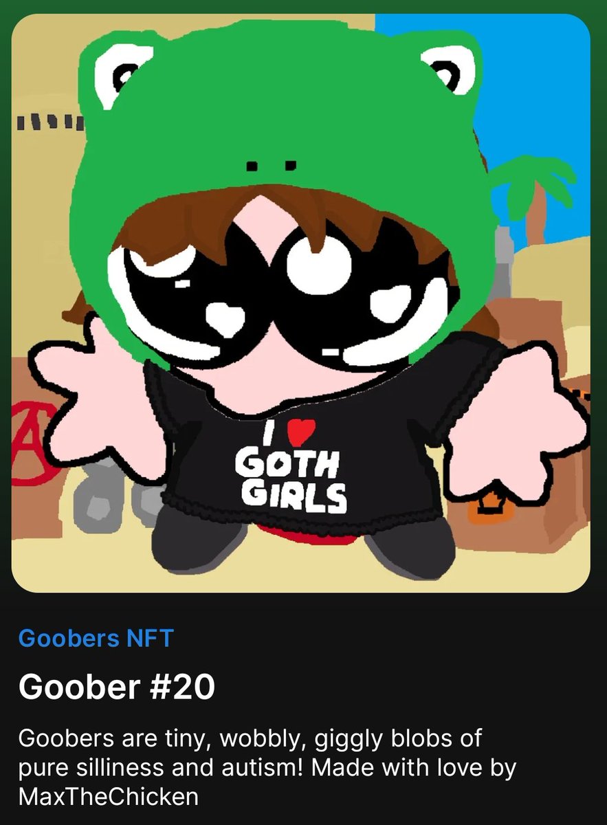 MaxIsAChicken's tweet photo. Giving away this goober

Like , follow and lmk why u want it

Il choose smn when i wake up (if I don't forget) [if I forget mass ping me on discord pls&amp;ty] https://t.co/8svcfuNcTE