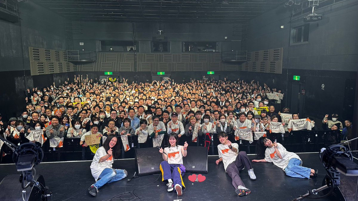 ツアー大阪1日目ありがとうございました🔥🔥 みんなピカピカやったし