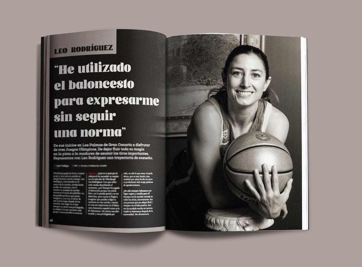 GIGANTESbasket's tweet photo. "He utilizado el baloncesto para expresarme sin seguir una norma" 🇮🇨🪄

❤️Nos sentamos con @Leonorspain para repasar su trayectoria y conocer su forma de ver tanto el baloncesto como la vida.

Por @Lvallejocolom.

🛒En kioscos y en nuestra tienda online: https://t.co/VKj8aaAhsR https://t.co/g1xGQmZeFF