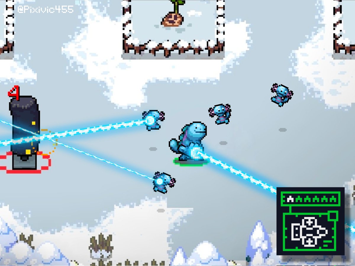 impixivic455's tweet photo. Quagsire | Robot Skin Concept 
From the game #Pokemon, requested by someone on discord 
#soulknight #Pixelart #fanart https://t.co/xMG5ykumuN