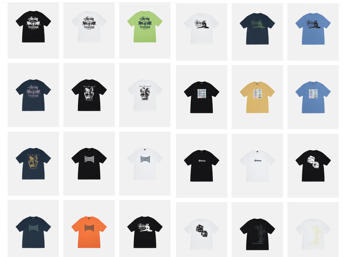 ilovejaysomark's tweet image. พรี STÜSSY Korea🖤🇰🇷

เสื้อยืด STÜSSY tee 
🔗 kr.stussy.com/collections/te…

*.+ﾟตัวละ 1970 มัดจำได้ 985

สนใจตัวไหนส่งลิ้งมาได้เลยค่า
✈️📦ส่งฟรี EMS (ส่งกลับแอร์) #พรีเกาหลี #พรีออเดอร์เกาหลี