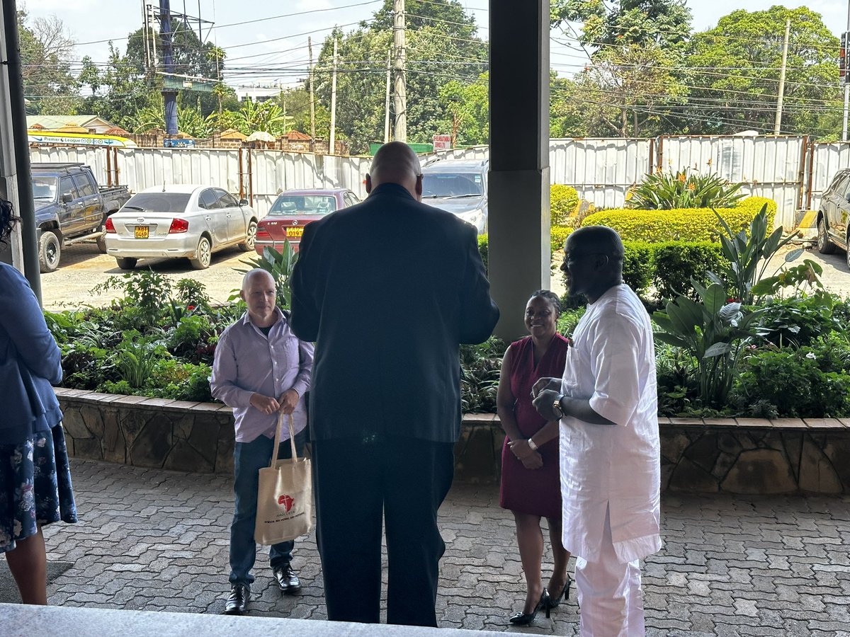 📣On 3/02/25, a delegation from Evangelische Kirche in Deutschland (EKD) visited the AACC secretariat in Nairobi Kenya. Led by Rev Franko, the delegation was recieved by AACC’s Director for Finance &amp; Administration, Ms. Phyllis Brewah and Director for Programmes, Rev Dr. Lesmore