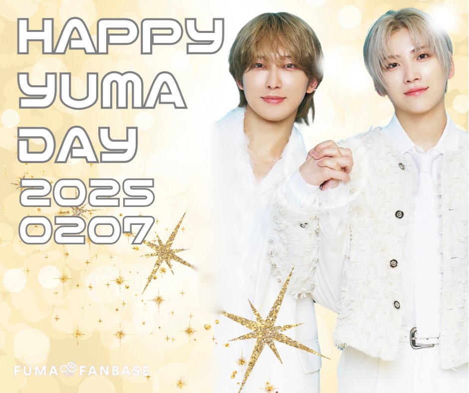 FUMA JAPAN FANBASE on X: YUMADAY