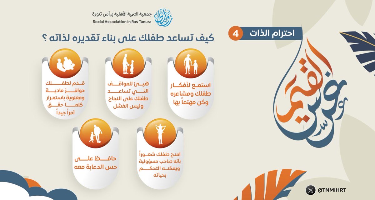 TnmihRt's tweet photo. حملة مبادرة #غرس_القيم 

(قيمة الاحترام) 

ثانياً / احترام  الذات https://t.co/LF3dLhoL4i