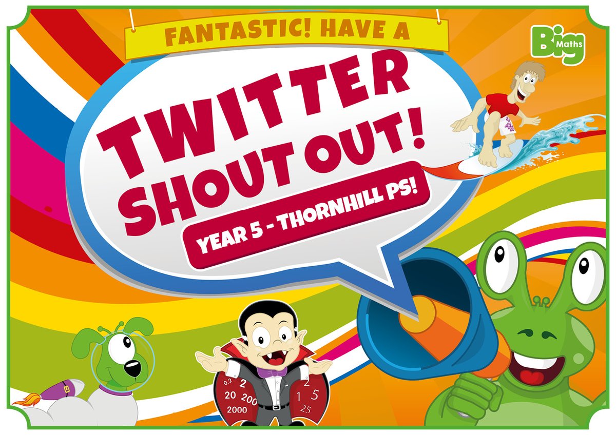 <a href="/Year5TPS/">Year 5 Thornhill PS</a> 15 CHILDREN MOVING UP!!! Amazeballs! We are so proud of you. You also have free access to home.bigmaths.com to practice on! #BigMaths #MathsIsFun #Maths