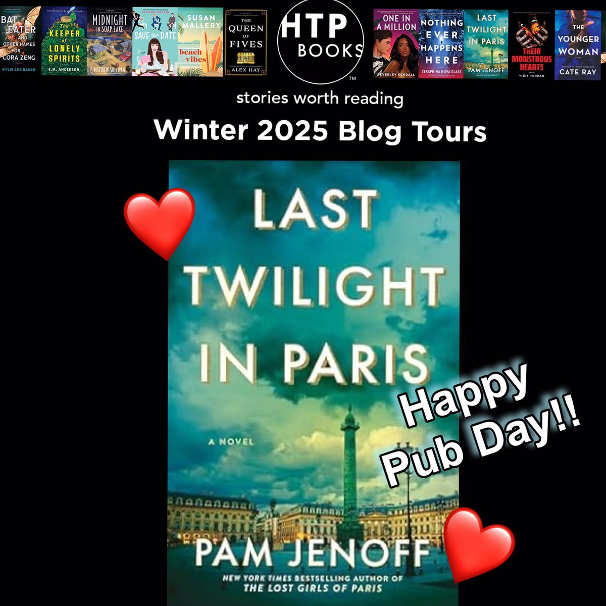 If you have read Pam Jenoff’s books, you know you will be reading a marvelous, well-researched historical gem with a pull-you-in storyline and with characters you will love.  5/5

tinyurl.com/2rt85546

<a href="/PamJenoff/">PamJenoff</a> 
<a href="/HarperCollins/">HarperCollins</a> 
<a href="/HTP_Hive/">The Hive</a>
