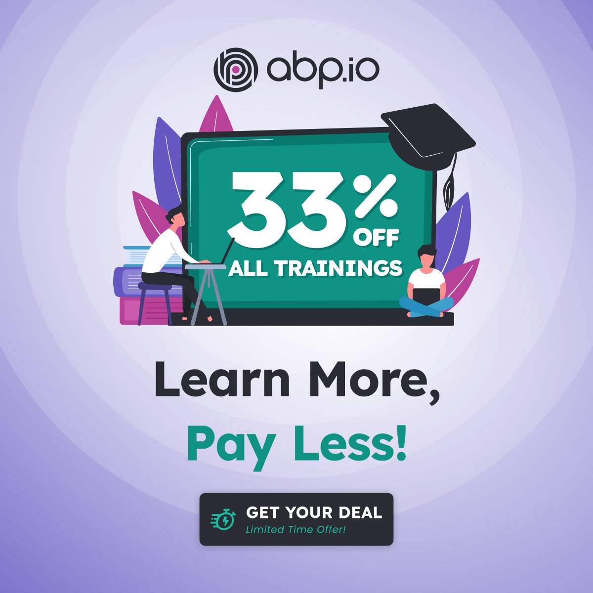🚀 Unlock your potential with ABP Live Training
💡 Expert-led sessions
🔥 Limited-time 33% OFF
🔗Check ABP Live Training NOW: abp.io/trainings

#ABPTraining #LearnABP #NewCampaign