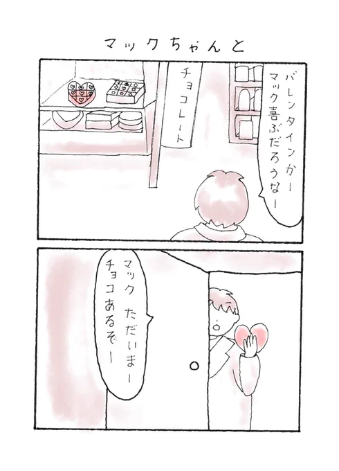 マックちゃんとチョコレート 