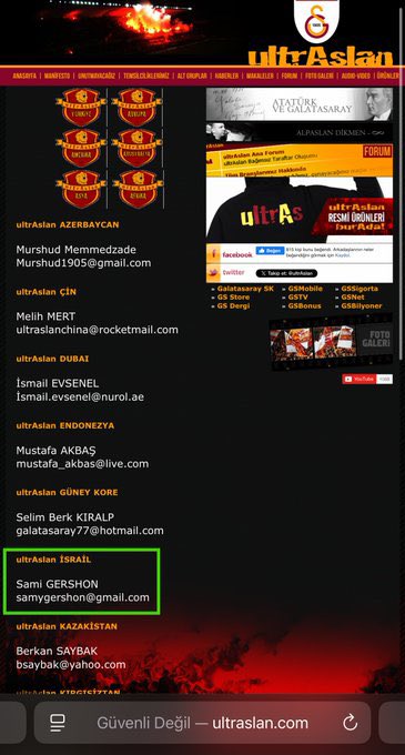 SKANDAL!

Her defasında Müslümanları ve Türkiye’yi hedef alan, PKK’yı destekleyen <a href="/ShemaNews/">✡Haber İsrael News✡🇮🇱🎗️</a> (Haber İsrail) hesabının arkasında, UltrAslan İsrail temsilcisi Sami Gershon olduğu ortaya çıktı. 

Çifte vatandaş olan bu soykırım destekçisi, Türkiye’ye rahatça girip çıkabiliyor!