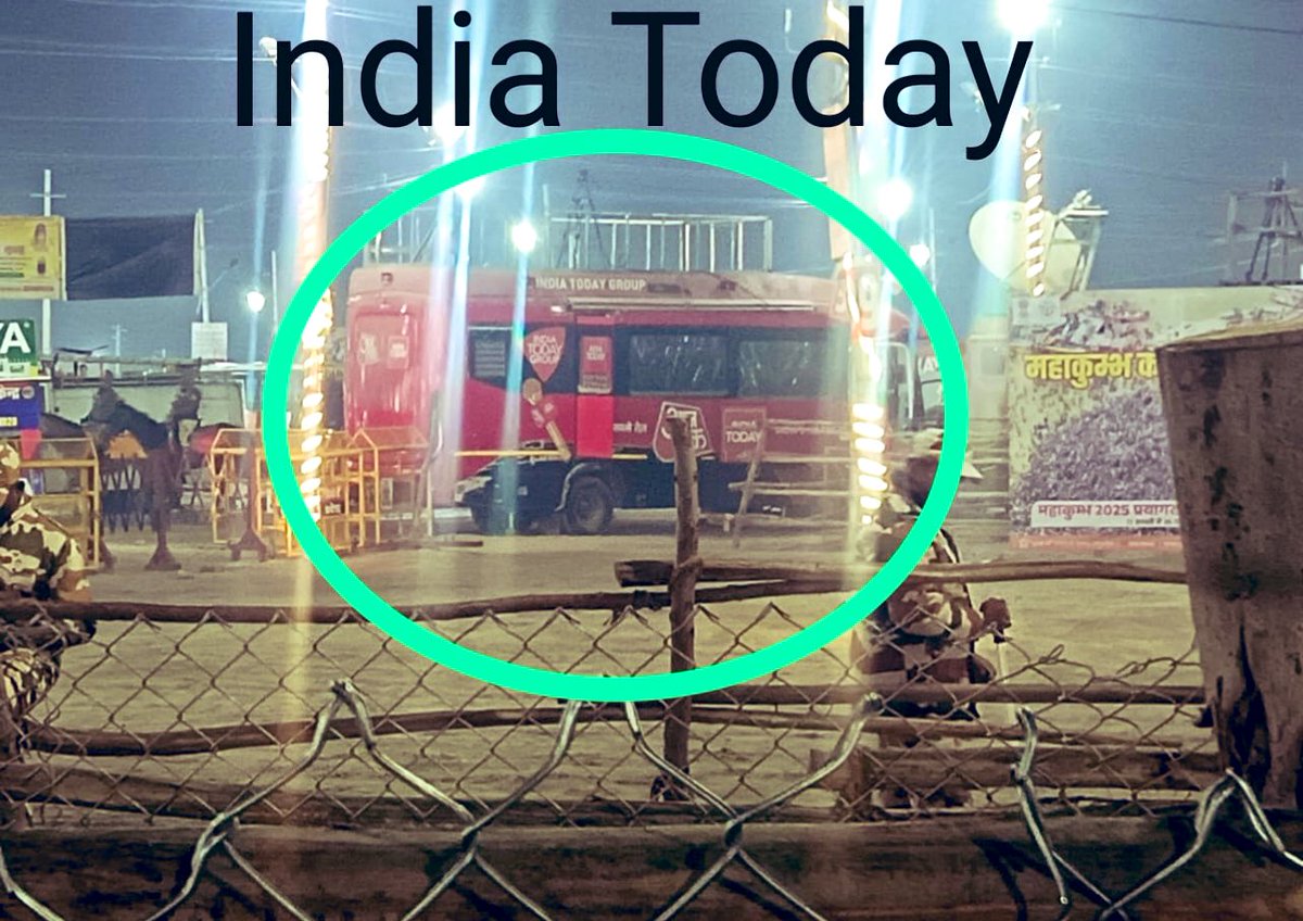 iArpitSpeaks's tweet image. OB vans of several media outlets were present just alongside Sangam but none of them broke the stampede story live at Mahakumbh.

India ranks 159/180 in Press Freedom Index.