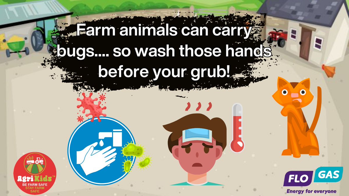agrikid's tweet photo. #FarmSafe Spring
Zoonotic diseases such as Cryptosporidium, Orf &amp; Ringworm may be prevalent &amp; can be avoided. Handwashing, use of PPE (gloves &amp; face coverings) can help everyone stay healthy.
Supported by @FlogasIreland.

@irishrurallink @MHealyRae @IFAmedia @ICSAIreland https://t.co/qKaMD4xGsi