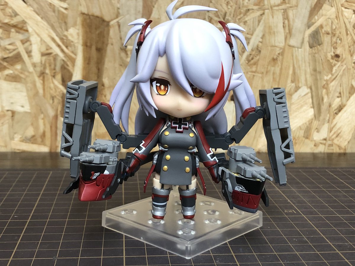 ねんどろいど風プリンツ・オイゲンの見本が完成しました。4-31-01