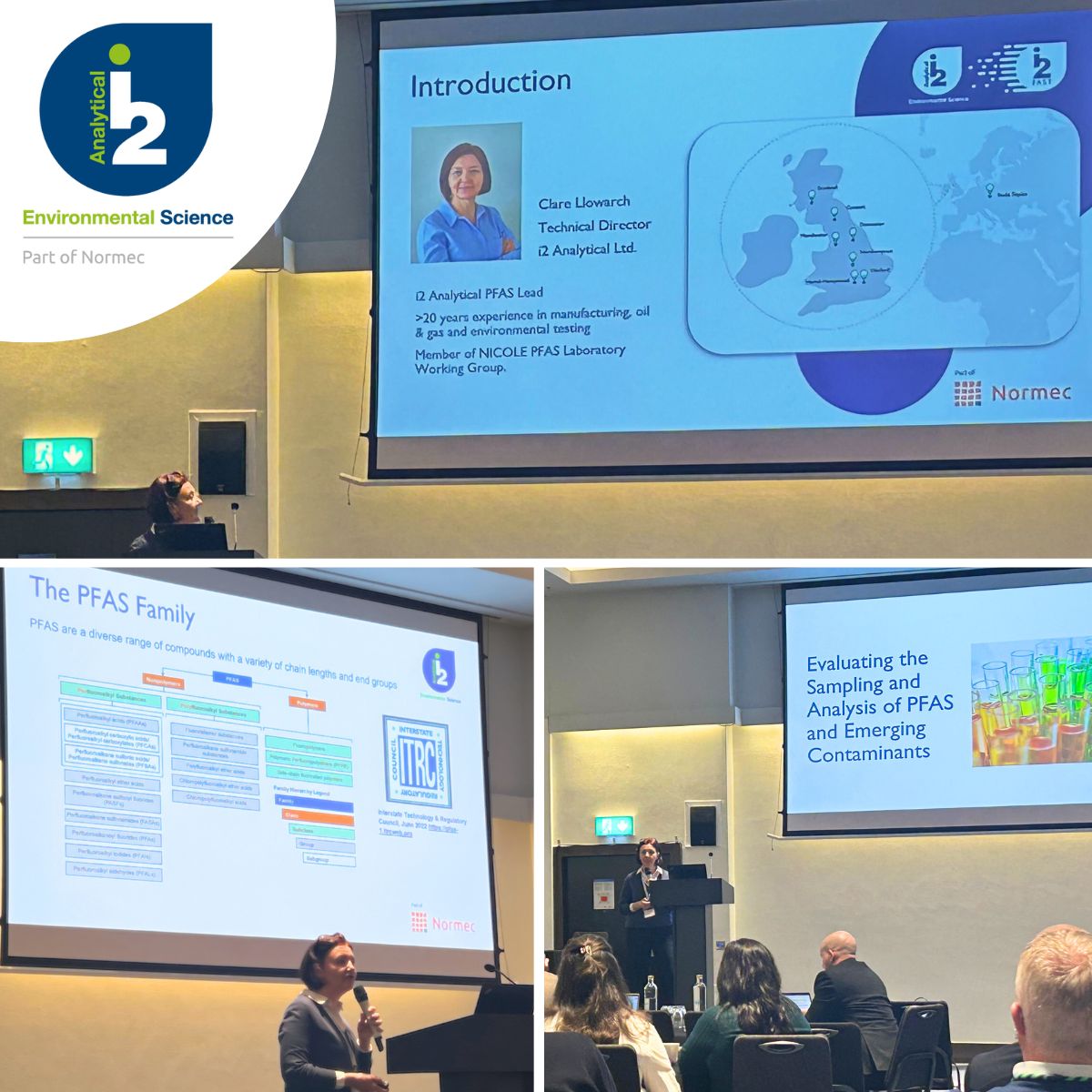 👏 Well done to Clare Llowarch on delivering a fantastic presentation on ‘Evaluating the Sampling and Analysis of PFAS and Emerging Contaminants’! We hope everyone who attended found it insightful and informative #PFAS #EmergingContaminants #Analysis #BrownfieldLandScotland
